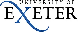The university of exter logo.